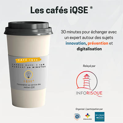 affiche de présentation des cafés iQSE