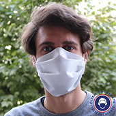 Masque de protection Masque AFNOR intissé lavable 50 fois - Made In France