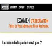 EXAMEN D'ADEQUATION :  Accompagnement -& Formation à la rédaction de l'examen d'adéquation