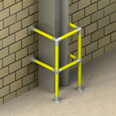 Barrière de protection de colonne - 1m